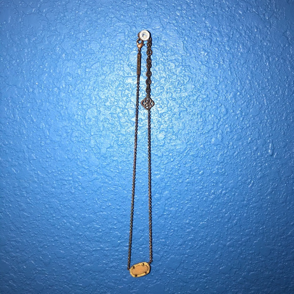 Kendra Scott Rose Gold Necklace